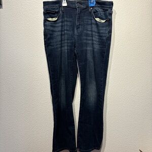 Lucky Brand Dark Blue Straight Leg Jeans